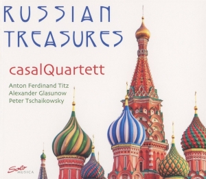 Glazunov Alexander Titz A F Tch - Russian Treasures ryhmässä CD @ Bengans Skivbutik AB (2300195)