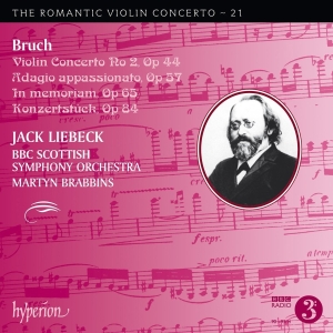 Jack Liebeck Bbc Scottish Symphony - Romantic Violin Concerto, Vol. 21 ryhmässä CD @ Bengans Skivbutik AB (2301397)