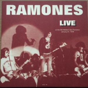 Ramones - Live At The Old Waldorf S.F. 1987 ryhmässä Minishops / Ramones @ Bengans Skivbutik AB (2310081)