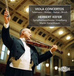 Herbert Kefer Symphonieorchester V - Viola Concertos ryhmässä ME SUOSITTELEMME / Joululahjavinkki: CD @ Bengans Skivbutik AB (2389712)