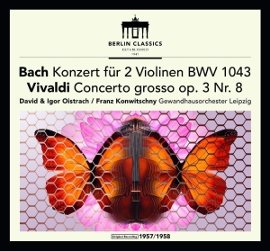 David Oistrach Igor Oistrach Fran - Violin Concertos ryhmässä CD @ Bengans Skivbutik AB (2396998)