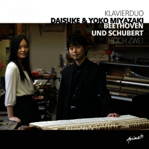 Miyazaki Daisuke & Yoko - Beethoven Und Schubert Hoch Zwei ryhmässä CD @ Bengans Skivbutik AB (2404047)