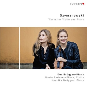 Duo Brüggen-Plank Marie Radauer-Pl - Works For Violin & Piano ryhmässä CD @ Bengans Skivbutik AB (2405687)