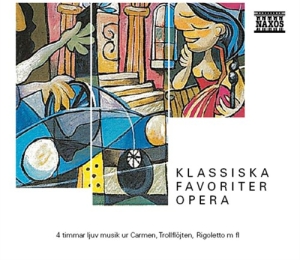 Various Artists - Klassiska Favoriter Opera ryhmässä CD @ Bengans Skivbutik AB (2407095)