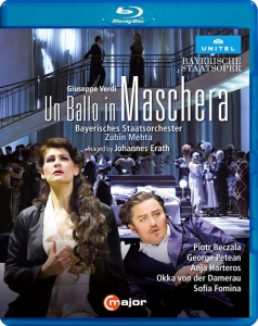 Piotr Beczala Anja Harteros Bayer - Un Ballo In Maschera (Blu-Ray) ryhmässä Musiikki / Musiikki Blu-Ray / Klassiskt @ Bengans Skivbutik AB (2414272)