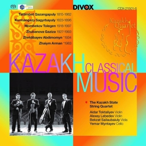 The Kazakh State String Quartet - Kazakh Classical Music ryhmässä Musiikki / SACD / Klassiskt @ Bengans Skivbutik AB (2414296)