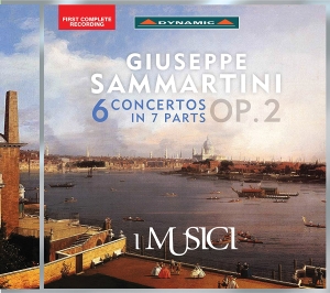 Sammartini Giuseppe - 6 Concertos In Seven Parts Op. 2 ryhmässä ME SUOSITTELEMME / Joululahjavinkki: CD @ Bengans Skivbutik AB (2482673)