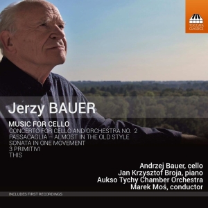 Bauer Jerzy - Music For Cello ryhmässä CD @ Bengans Skivbutik AB (2482991)