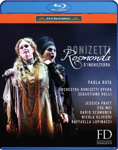 Donizetti Gaetano - Rosmonda D'inghilterra (Blu-Ray) ryhmässä Musiikki / Musiikki Blu-Ray / Klassiskt @ Bengans Skivbutik AB (2483725)