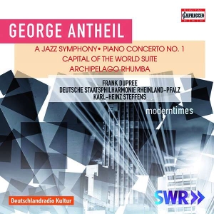 Antheil George - Jazz Symphony Piano Concerto No. 1 ryhmässä ME SUOSITTELEMME / Joululahjavinkki: CD @ Bengans Skivbutik AB (2495042)