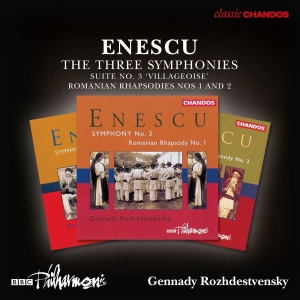 Bbc Philharmonic Orchestra Gennady - Enescu: The Three Symphonies (3 Cd) ryhmässä ME SUOSITTELEMME / Joululahjavinkki: CD @ Bengans Skivbutik AB (2495080)