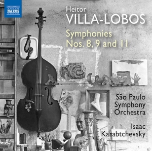 Villa-Lobos Heitor - Symphonies Nos. 8, 9 And 11 ryhmässä Externt_Lager / Naxoslager @ Bengans Skivbutik AB (2495117)