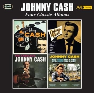 Cash Johnny - Four Classic Albums ryhmässä Minishops / Johnny Cash @ Bengans Skivbutik AB (2514751)