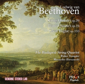 Beethoven Ludwig Van - String Quintet Op.29/Piano Qartet Op.16/Great Fugue ryhmässä CD @ Bengans Skivbutik AB (2517446)