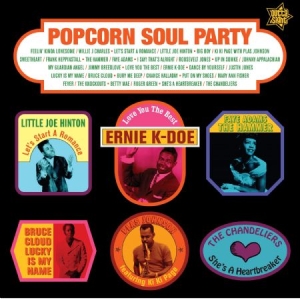 Various Artists - Popcorn Soul Party - Blended Soul & ryhmässä VINYYLI @ Bengans Skivbutik AB (2520031)