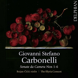 Carbonelli Giovanni Stefano - Sonate Da Camera, Nos 1–6 ryhmässä ME SUOSITTELEMME / Joululahjavinkki: CD @ Bengans Skivbutik AB (2522419)