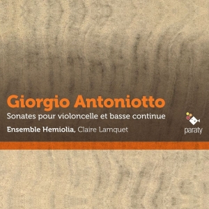 G. Antoniotto - Cello Sonatas & Bass Continuo ryhmässä CD @ Bengans Skivbutik AB (2523000)