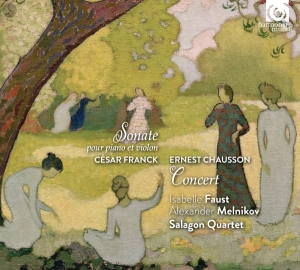 Franck/Chausson - Sonate Pour Piano Et Violon/Concert ryhmässä ME SUOSITTELEMME / Klassiska lablar / Harmonia Mundi @ Bengans Skivbutik AB (2523001)