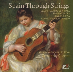 Zemlinsky Quartet - Spain Through Strings ryhmässä CD @ Bengans Skivbutik AB (2524343)