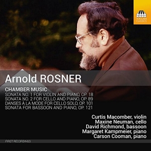 Rosner Arnold - Chamber Music ryhmässä ME SUOSITTELEMME / Joululahjavinkki: CD @ Bengans Skivbutik AB (2527378)