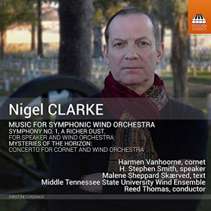 Clarke Nigel - Music For Symphonic Wind Orchestra ryhmässä ME SUOSITTELEMME / Joululahjavinkki: CD @ Bengans Skivbutik AB (2527380)