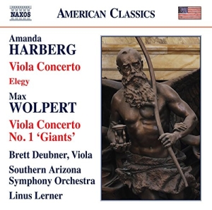 Harberg Amanda Wolpert Max - Concerto For Viola And Orchestra E ryhmässä ME SUOSITTELEMME / Joululahjavinkki: CD @ Bengans Skivbutik AB (2527405)