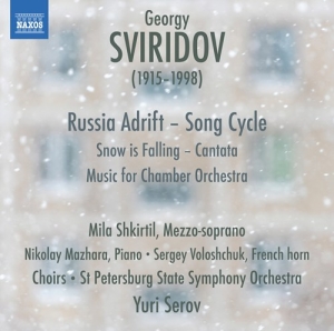 Sviridov Georgy - Russia Adrift Snow Is Falling Mus ryhmässä ME SUOSITTELEMME / Joululahjavinkki: CD @ Bengans Skivbutik AB (2528476)