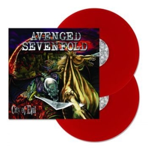 Avenged Sevenfold - City Of Evil (2 Lp Transparent Red ryhmässä Minishops / Avenged Sevenfold @ Bengans Skivbutik AB (2543455)