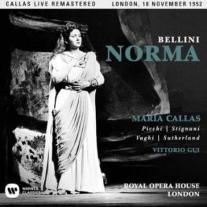 Maria Callas - Bellini: Norma (1952 - London) ryhmässä CD @ Bengans Skivbutik AB (2547227)