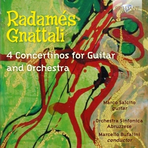 Gnattali Radames - 4 Concertinos For Guitar And Orches ryhmässä CD @ Bengans Skivbutik AB (2547868)