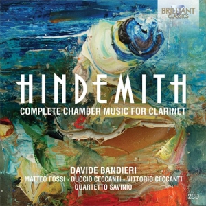 Hindemith Paul - Complete Chamber Music For Clarinet ryhmässä CD @ Bengans Skivbutik AB (2547870)