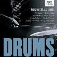 Blandade Artister - Drums - Milestones Of Legends ryhmässä CD @ Bengans Skivbutik AB (2548311)