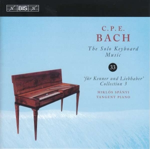 Bach C P E - Solo Keyboard Music, Vol. 33 ryhmässä ME SUOSITTELEMME / Joululahjavinkki: CD @ Bengans Skivbutik AB (2551148)