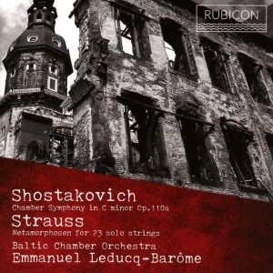 Shostakovich - Chamber Symphony In C Minor Op.110A/Metamorphosen ryhmässä CD @ Bengans Skivbutik AB (2551490)