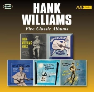 Williams Hank - Five Classic Albums ryhmässä CD @ Bengans Skivbutik AB (2590648)