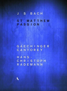 Bach J S - St Matthew Passion (Dvd) ryhmässä DVD & BLU-RAY @ Bengans Skivbutik AB (2607652)