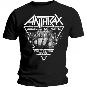 Anthrax - Soldier Of Metal Ftd Uni Bl ryhmässä Minishops / Anthrax @ Bengans Skivbutik AB (2620415r)