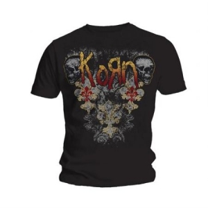 Korn -  Skulldelis Mens Black T Shirt: X Large (XL) ryhmässä Minishops / Korn @ Bengans Skivbutik AB (2626331)