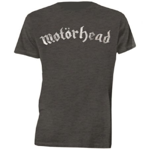 Motorhead - Distress Logo Uni Char ryhmässä Minishops / Motörhead @ Bengans Skivbutik AB (2628238r)