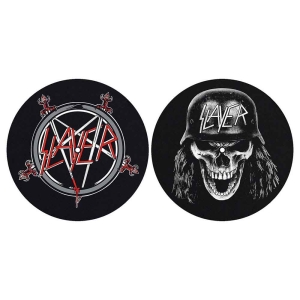 Slayer - Pentagram/Wehrmacht Slipmat Pair ryhmässä Minishops / Slayer @ Bengans Skivbutik AB (2645227)