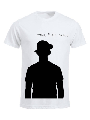 Timo Räisänen -  T-shirt White - Tro, Hat, Stöld ryhmässä MERCH @ Bengans Skivbutik AB (2647568r)