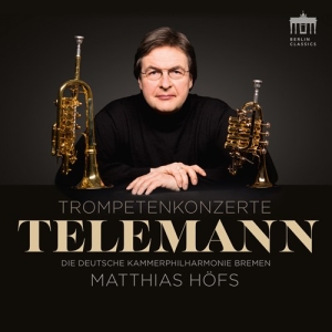 Telemann G P - Trumpet Concertos ryhmässä CD @ Bengans Skivbutik AB (2721334)