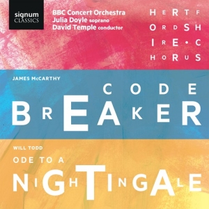 Mccarthy James Todd Will - Codebreaker & Ode To A Nightingale ryhmässä ME SUOSITTELEMME / Joululahjavinkki: CD @ Bengans Skivbutik AB (2721338)