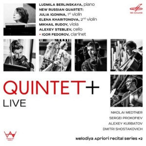 Kurbatov Alexey Medtner Nikolai - Quintet+ ryhmässä CD @ Bengans Skivbutik AB (2728257)