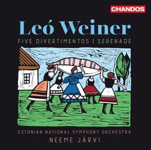 Weiner Leo - Five Divertimentos & Serenade ryhmässä ME SUOSITTELEMME / Joululahjavinkki: CD @ Bengans Skivbutik AB (2728264)