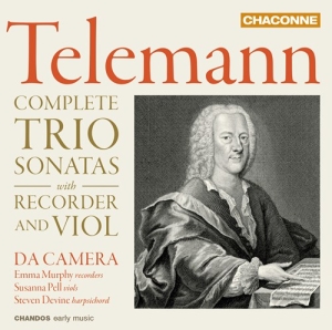 Telemann G P - Complete Trio Sonatas ryhmässä ME SUOSITTELEMME / Joululahjavinkki: CD @ Bengans Skivbutik AB (2728267)