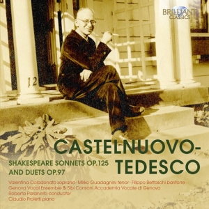 Castelnuovo-Tedesco Mario - Shakespeare Sonnets Op.125 & Duets ryhmässä ME SUOSITTELEMME / Joululahjavinkki: CD @ Bengans Skivbutik AB (2822326)