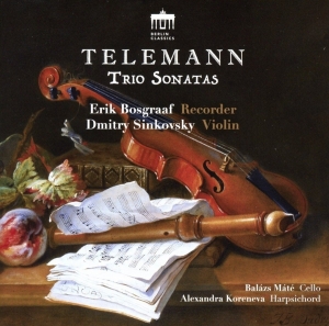 Telemann G P - Trio Sonatas ryhmässä ME SUOSITTELEMME / Joululahjavinkki: CD @ Bengans Skivbutik AB (2865269)