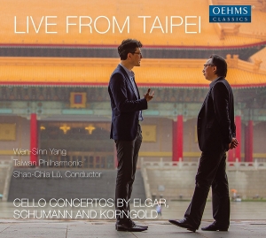 Elgar Edward Korngold Erich Wolf - Live From Taipei: Cello Concertos ryhmässä ME SUOSITTELEMME / Joululahjavinkki: CD @ Bengans Skivbutik AB (2865309)