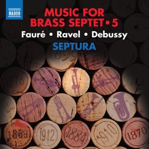 Fauré Gabriel Ravel Maurice Deb - Music For Brass Septet, Vol. 5 ryhmässä CD @ Bengans Skivbutik AB (2870148)